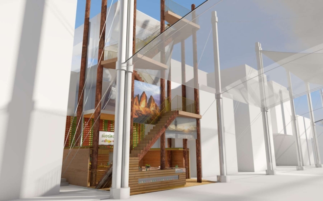 Concorso per la progettazione dello stand Alto Adige - EXPO Milano 2015, 2014